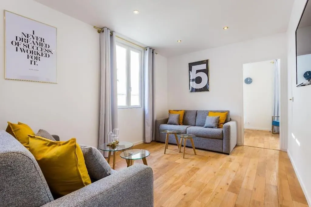 Apartmán Appartement10p#full Equipped#bonne Nouvelle#bourse Paříž